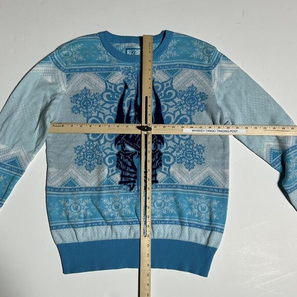 World of Warcraft Blizzard BlizzCon 2019 Lich King Ugly Xmas Sweater Christmas S - Picture 7 of 16